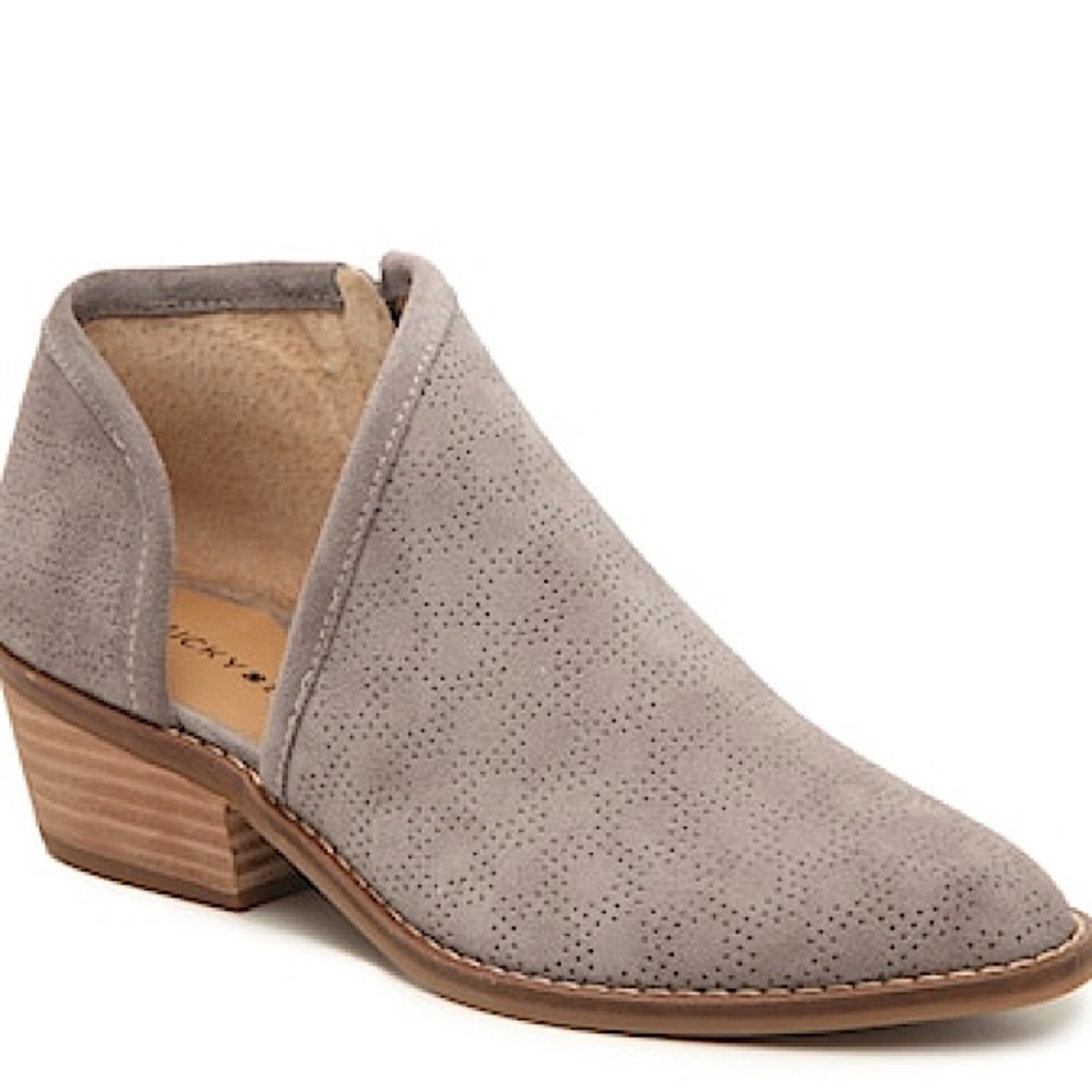 Lucky Brand Felixha Suede Booties